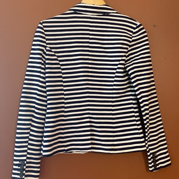 Merona ladies striped blazer in size extra small. - Picture 2 of 9